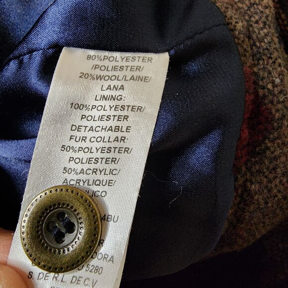 Stetson Aztec Jacket Womens XL Wool Blend Full Zip Southwestern Country Western - Picture 9 of 12